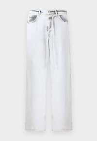 DOWN TO EARTH WIDE LEG UNISEX - Jeans Relaxed Fit - washed grey/ white