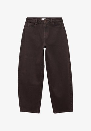 Cache Cache, CACHE CACHE CACHE CACHE BOOTCUT-JEANS MIT NORMALER TAILLE - Wide Leg - marron foncé