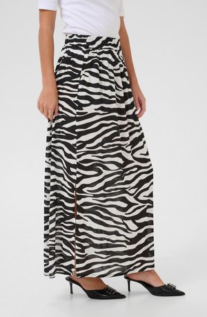 KAEDITA  - Maxirock - black chalk animal print