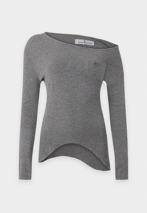 Vivienne Westwood, ORGY SHOULDER - Блуза с дълги ръкави - dark grey melange