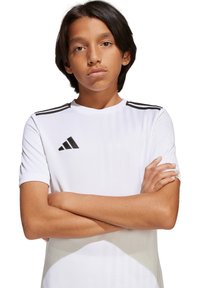 adidas Performance T-Shirt print - weissschwarz