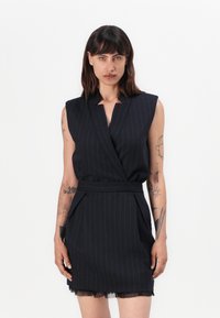 Pinko LIEVITO - Vestito casual - blu/bianco