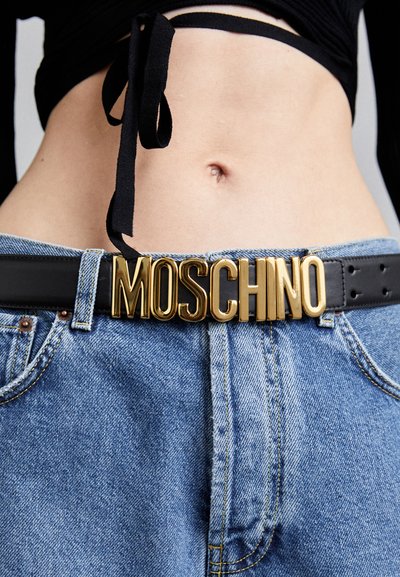 MOSCHINO BELTS - Cintura - black