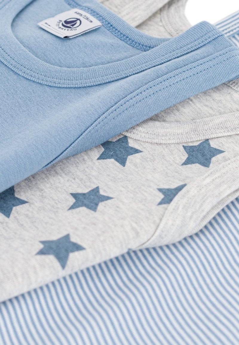 Magliette Petit Bateau Pack 3 - Cotone 100% Maniche Corte Per Bambini E Ragazzi - Foto 3