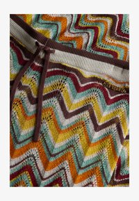 Selected, mint zigzag stripe