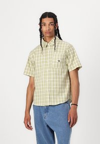 HUF TOTAL ECLIPSE SHIRT UNISEX - Button down-skjorte - mustard