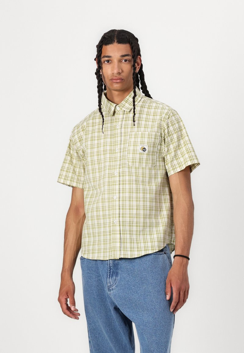 HUF TOTAL ECLIPSE SHIRT UNISEX - Camisa - mustard