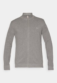 Unselected, dark grey melange