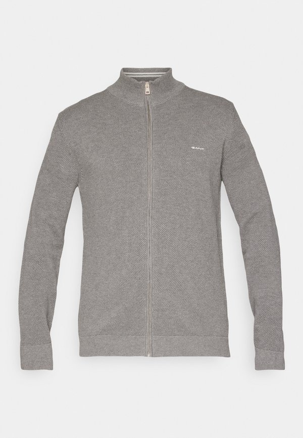 COTTON ZIP CARDIGAN - Cardigan2