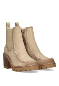 ETIKA Botines con plataforma - beige