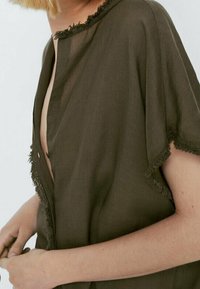 Massimo Dutti Blouse - dark green