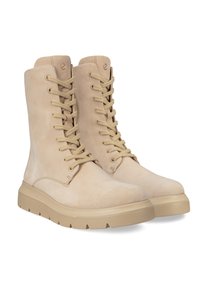 ECCO NOUVELLE - Stivaletti stringati - beige
