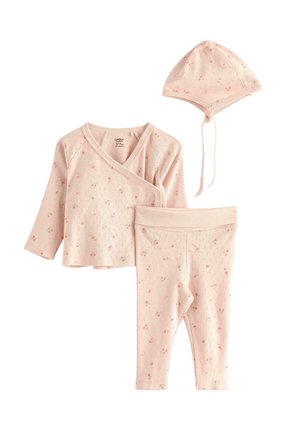 3-PIECE STARTER KIT  SET - Bonnet - light pink