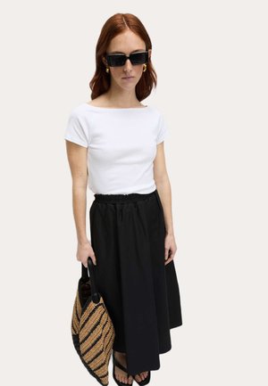 SLIM FIT - T-Shirt basic - soft white