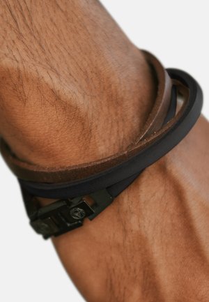 LUCLEON ROY - Armband - brown  black