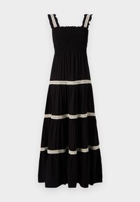 YASTAX STRAP LONG DRESS  - Vapaa-ajan mekko - black