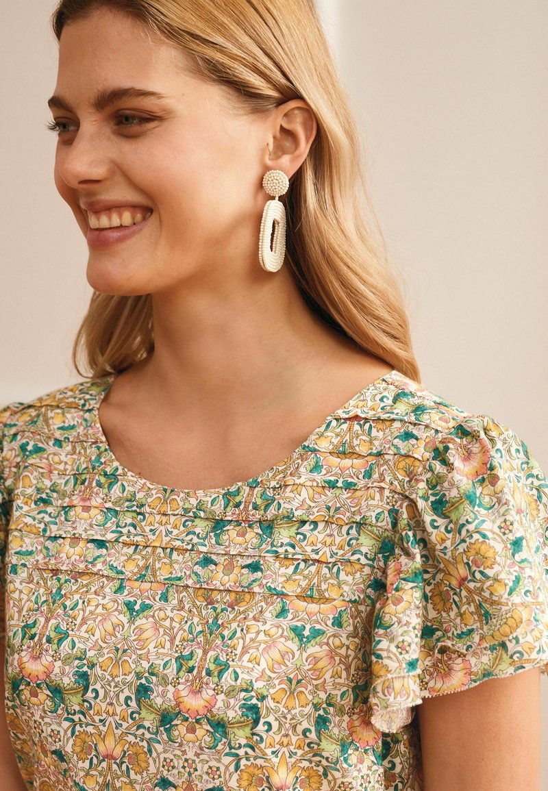 Damen Freizeitkleider | Next TIER Freizeitkleid morris & co. ecru white floral/offwhite - BQ98856 Damen Freizeitkleider | Next TIER Freizeitkleid morris & co. ecru white floral/offwhite - BQ98856