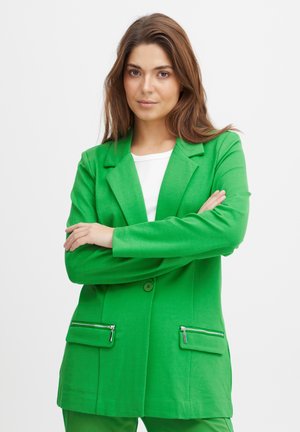 PULZ - Manteau court - fern green