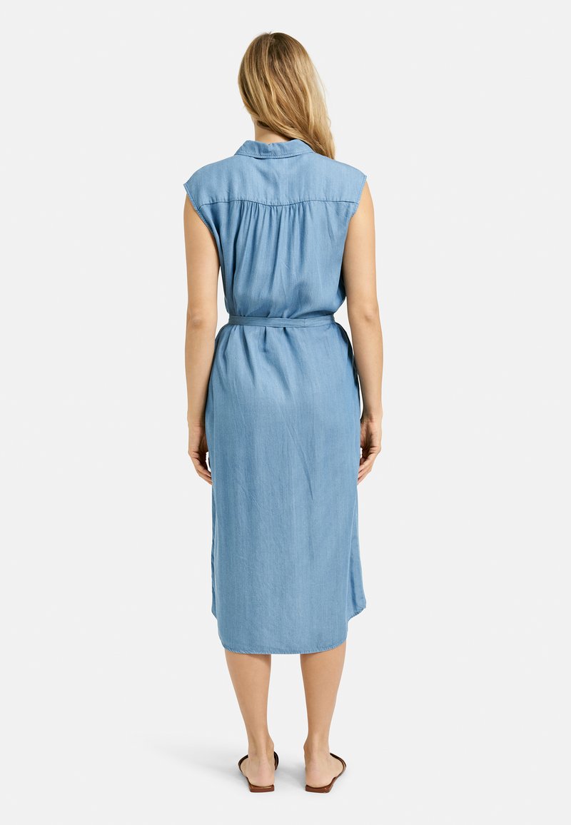 white christmas dresses Mia Denim Dress – The Brilla Co main image 1