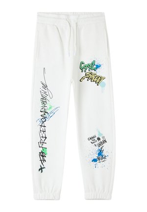 Pantaloni sportivi - bianco lana