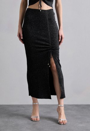 LIZA SKIRT - Kokerrok - black irise