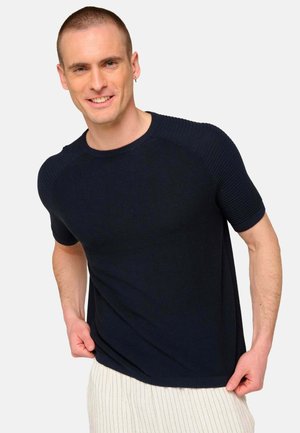 REMUS - T-Shirt basic - navy