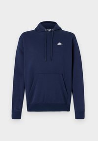 CLUB HOODIE - Hoodie - obsidian/white
