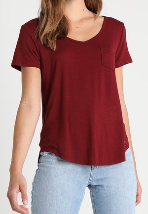 T-shirts basic - bordeaux