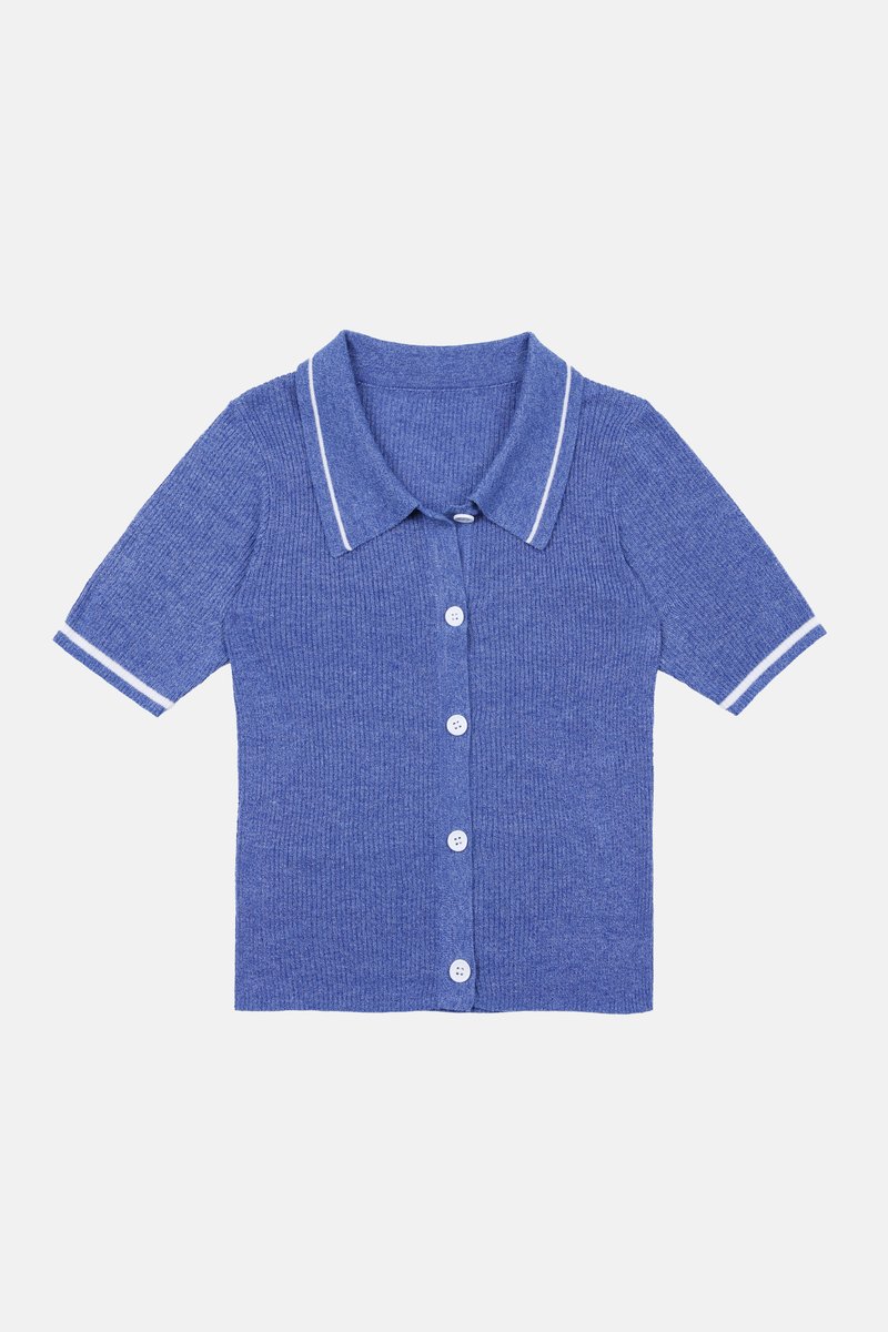 Even&Odd Vest blauw Even&Odd Vest blauw
