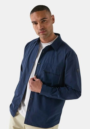 North Sails, CAMICIA IN DENIM TWILL UOMO NORTH SAILS BLUE NAVY - Camicia - blu