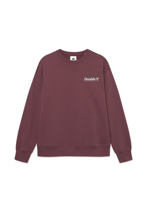 DOUBLE A BY W.W. CREW NECK AANEUE - Sportinis megztinis - decadent chocolate
