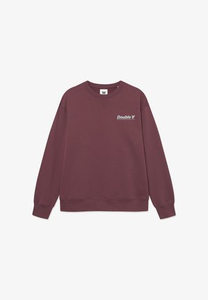DOUBLE A BY W.W. CREW NECK AANEUE - Collegepaita - decadent chocolate