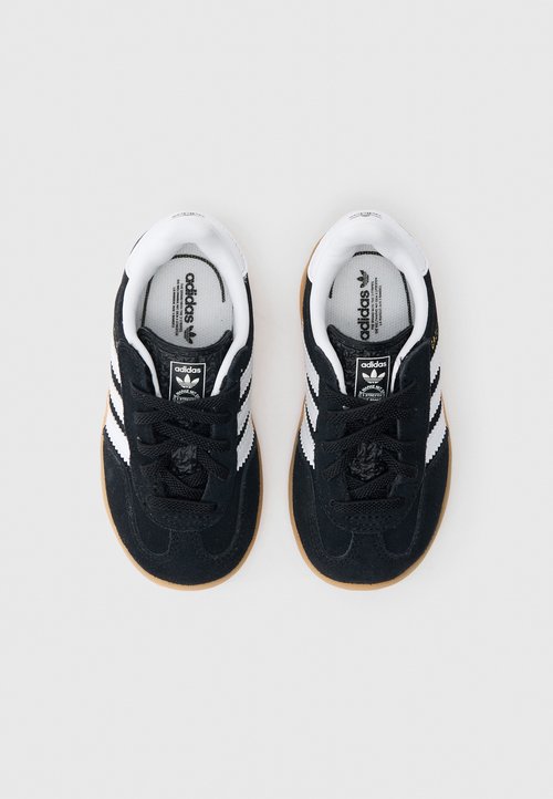 adidas Gazelle Indoor Comfort Closure Black White Gum (TD) — foto 4