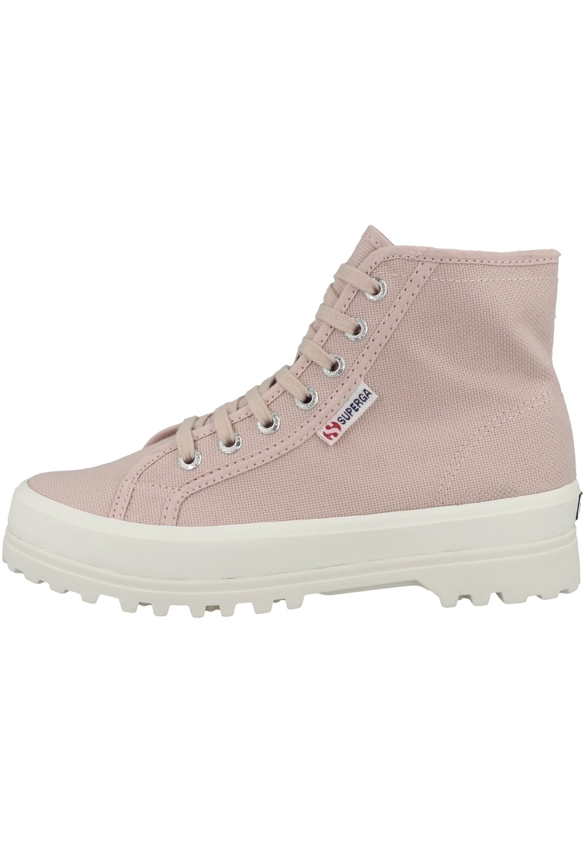 Superga ALPINA - Sneakers alte - pink skin ivory/rosa - Zalando.it