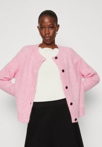 Selected Femme SLFLULU CARDIGAN - Gilet - moonlite mauve melange
