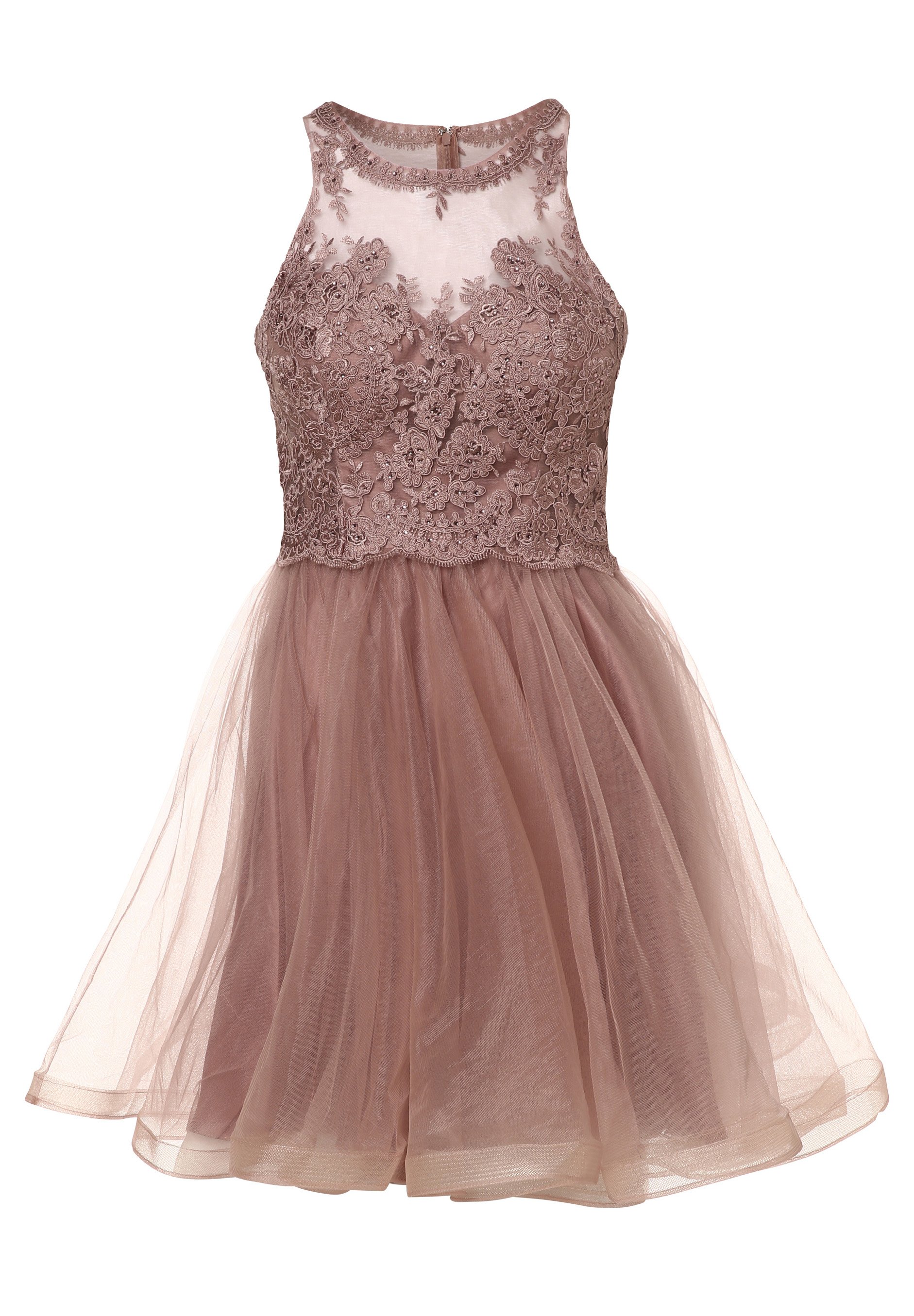 Laona Cocktailkleid Festliches Kleid Rosenholz Rosa Zalando De
