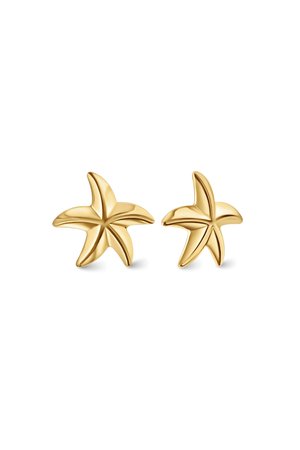 CELIA STAR - Boucles d'oreilles - gold-coloured