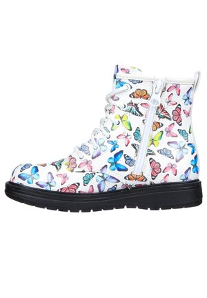 Skechers Stivaletti stringati - white