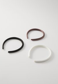 Pieces PCRASMINA HAIRBAND 3 PACK - Accesoriu de styling pentru păr - black/brown/white