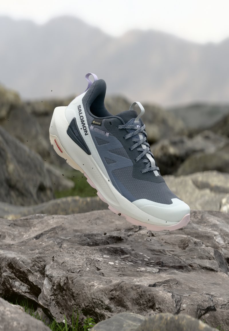Salomon ELIXIR ACTIV GTX - Vaelluskengät - india ink/glacier gray ...