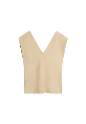 Massimo Dutti, T-Shirt basic - beige