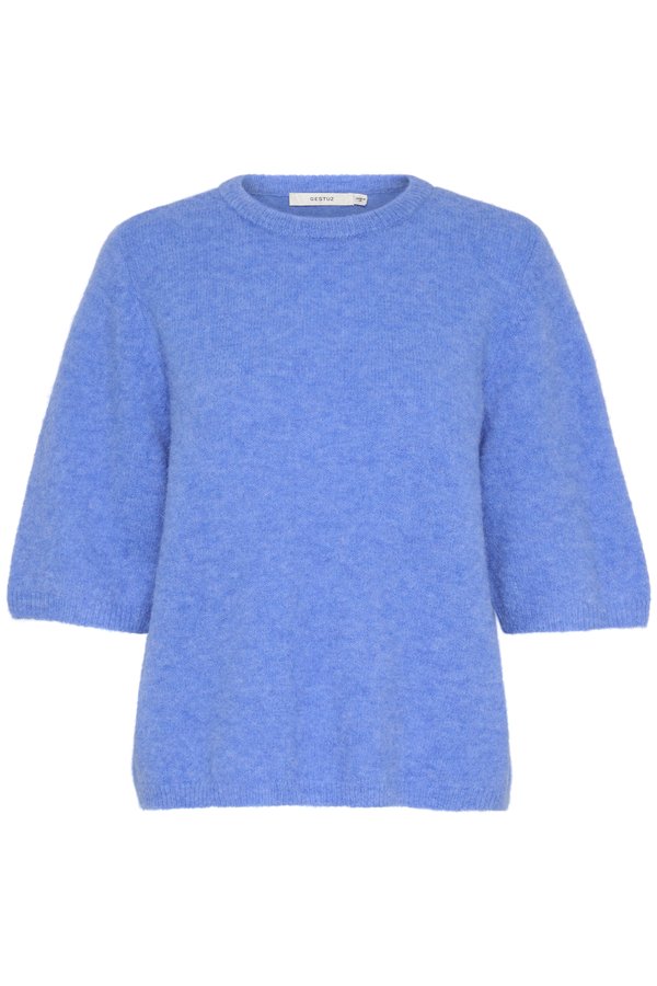 ALPHA TEE - Jumper - wedgewood melange2