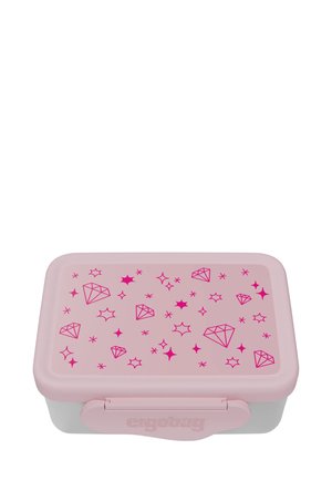 Brotdose - pink glitzer