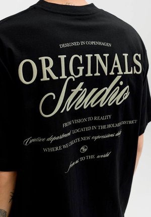 JORNORREBRO TYPO - T-shirts print - black