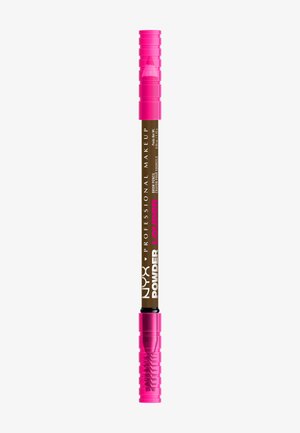 NYX Professional Makeup POWDER LOUDER BROW PENCIL - Matite sopracciglia - 05 soft brown