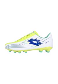 SOLISTA 700 VIII FG - Fußballschuhe für festen Untergrund - wit geel