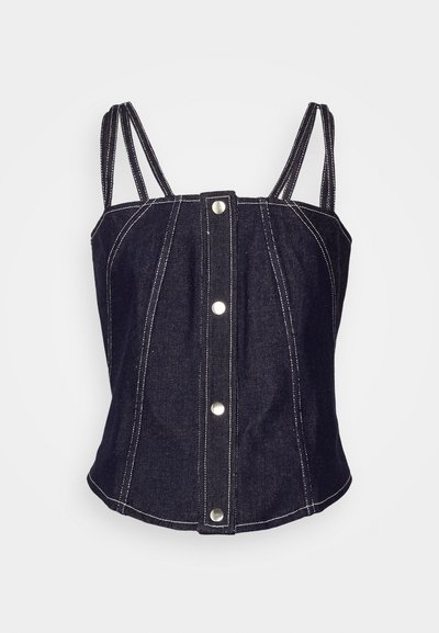 Elleme BUSTIER - Débardeur - navy