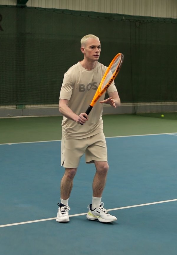 TEE ACTIVE - Sports T-shirt - open beige2