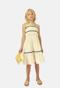 MIPOUNET ANETTE - Vestido informal - ecru navy