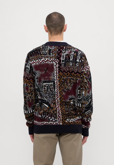 Missoni BUTTONED CARDIGAN - Ζακέτα - multicolor/red/grey/black